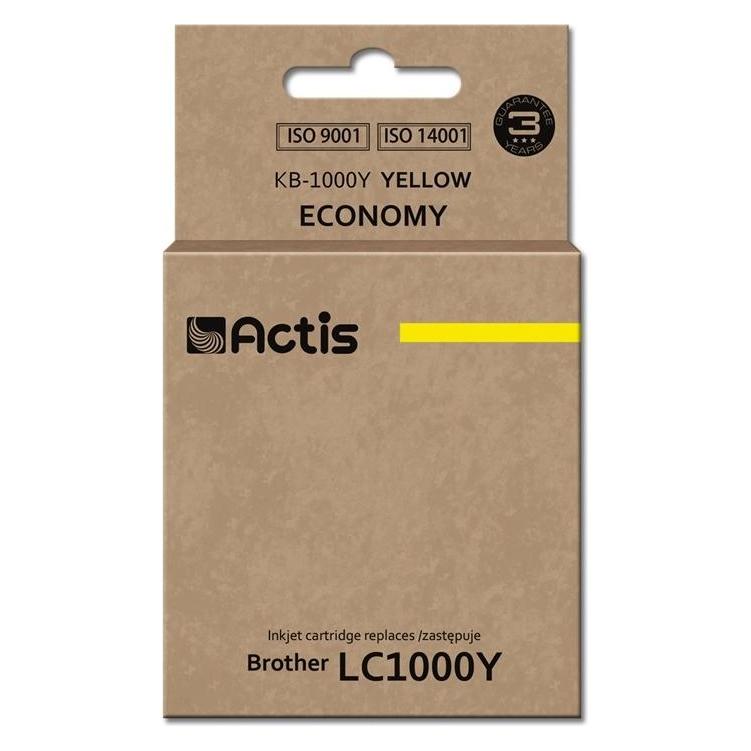 Factis KB-1000Y ink cartridge for Brother printer LC1000/LC970 Yellow  - Ti (Y) (KB-1000Y)