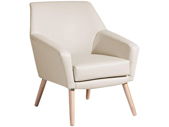 Max Winzer Sessel, Beige, Holz, Buche, 67x81x71 cm, Goldenes M, Made in Europe, Wohnzimmer, Sessel, Sessel