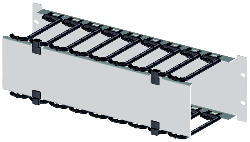 Apranet 26516006 19 Zoll Kabelhalter