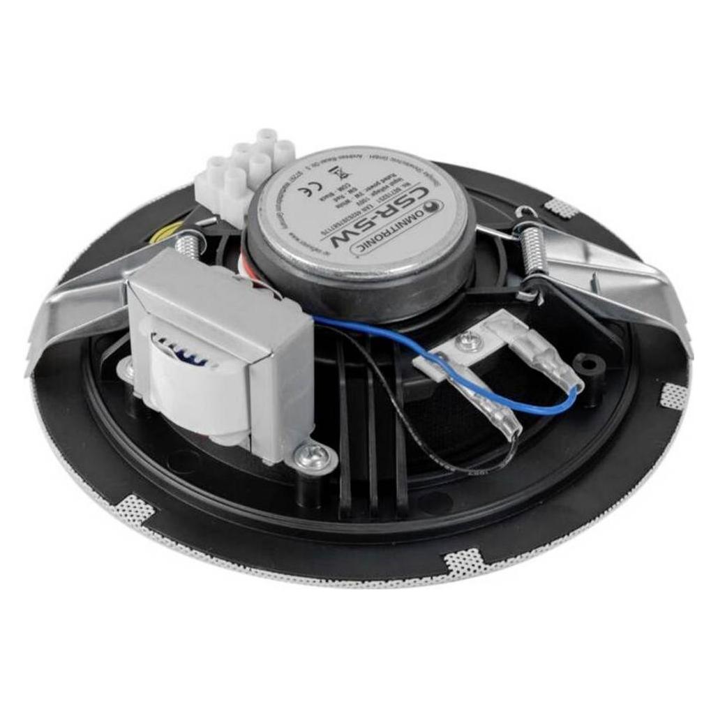 Omnitronic CSR-5W Deckenlautsprecher weiss (1 Stk.) (80710251)