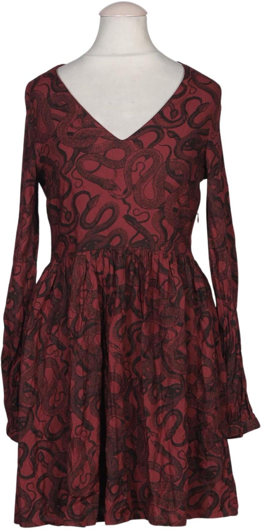 Disturbia Damen Kleid, Rot, Gr. EU 34, Viskose - Second Hand