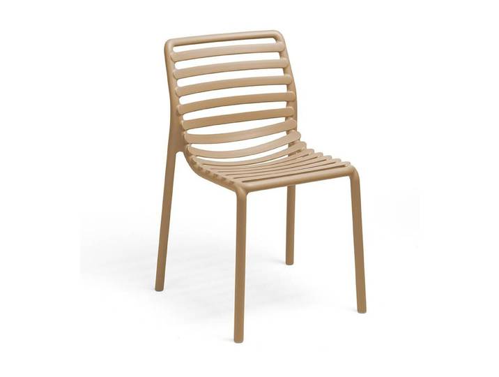 NARDI set de 2 chaises pour extérieur DOGA BISTROT (Capuccino - Polypropylène PRV)