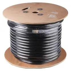 RS PRO H07RNF 5 Core 1.5mm Rubber Cable 50m (50 m), Stromkabel, Schwarz