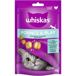 Whiskas Pounce + Play mit Huhn 8x45 g