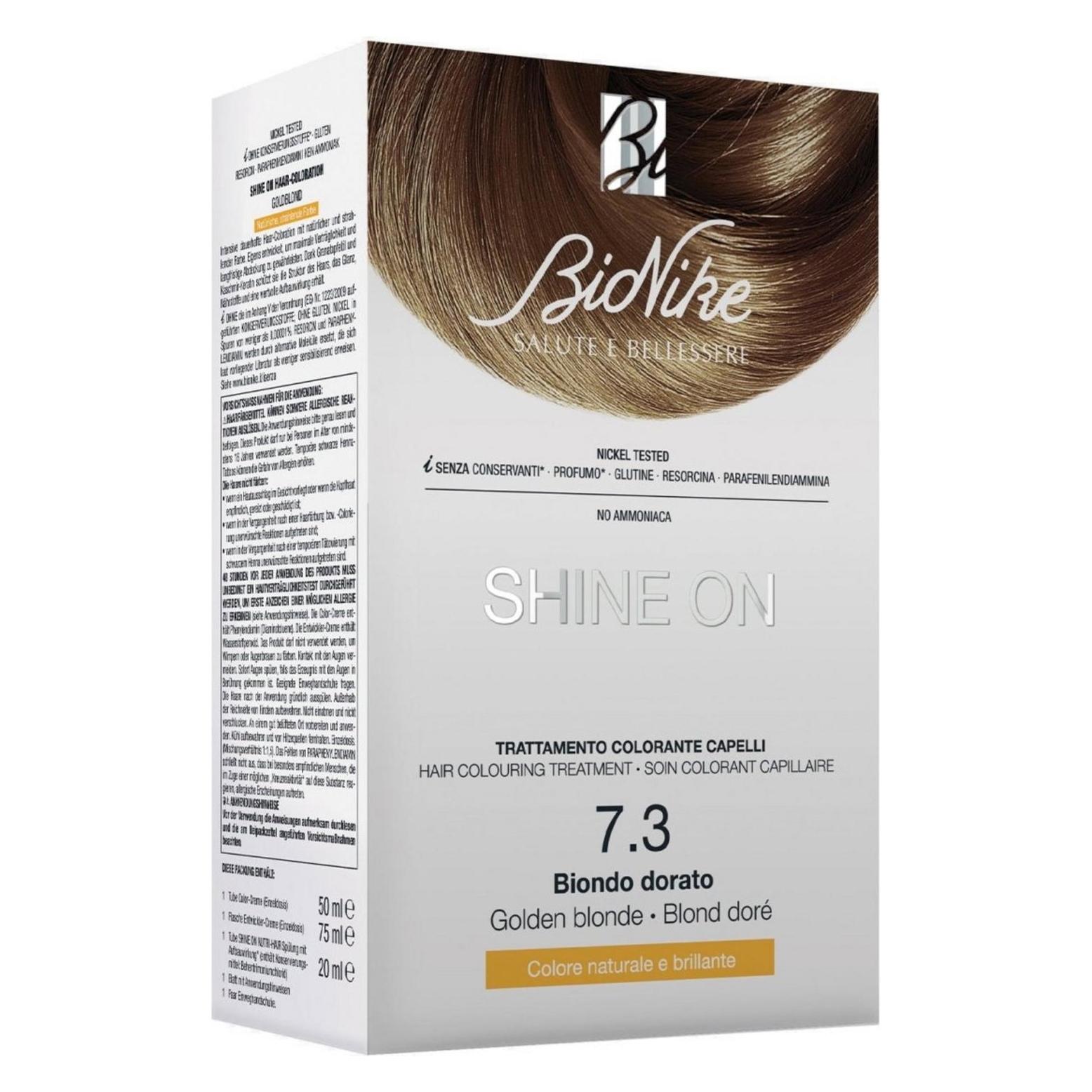 BioNike hair colouring treatment 7.3 golden blonde (7.3 Goldblond) (BN16913)