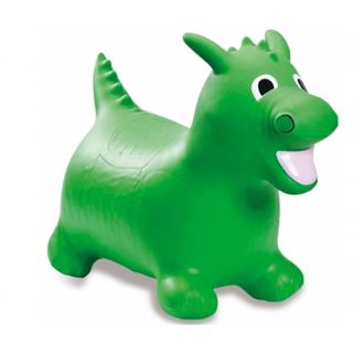 Jamara Hüpftier Drache mit Pumpe, grün
