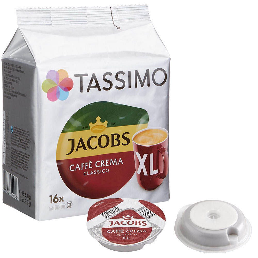 TASSIMO Kaffeediscs JACOBS Caffè Crema Classico XL 4031501