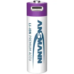 Ansmann 1312-0036 Mignon Typ Aa 2000 wiederaufladbare Batterien (min. 1800 mAh), 4 Stück