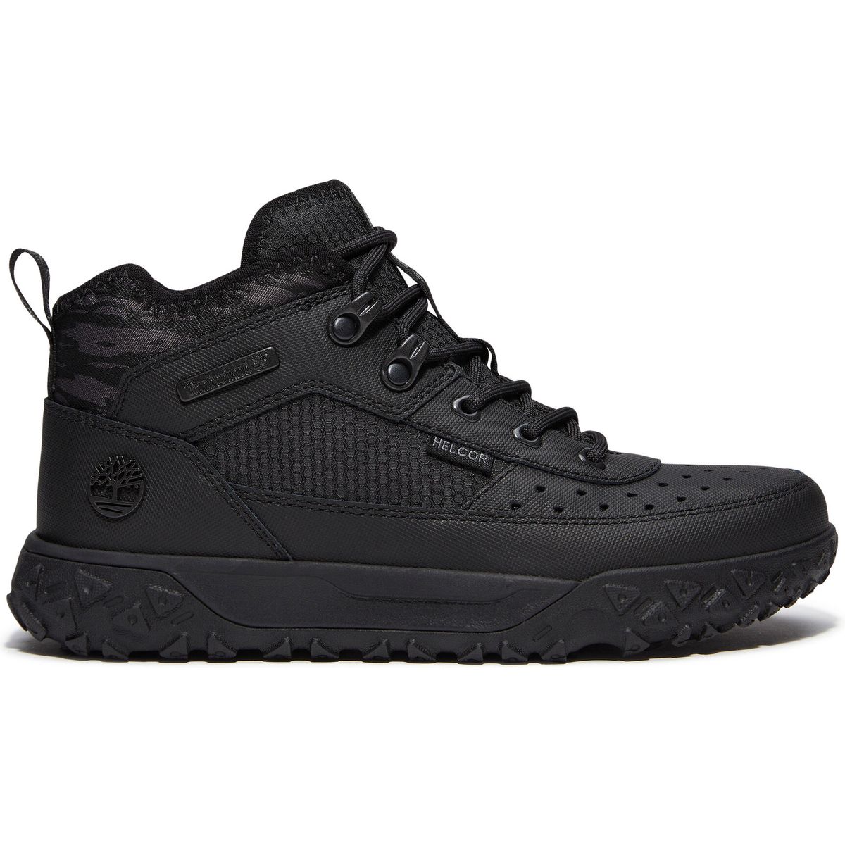 Timberland Kids Mid Lace UP Sneaker blkhelcorwdkgry 4.5 TB0A6B62AJR1-4.5