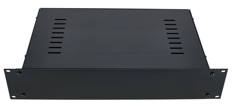 Adam Hall 87408V Rack Housing 2HE nero