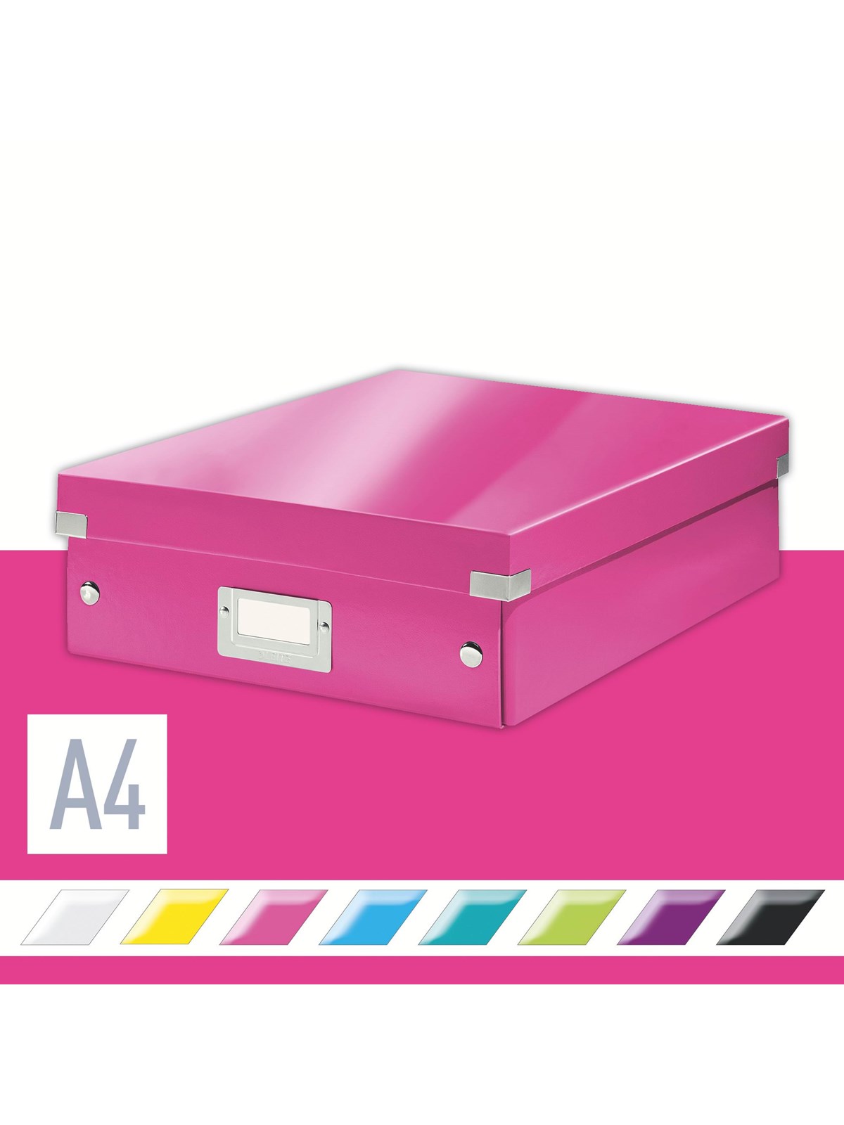 Leitz Click & Store WOW Organisationsbox Mittel Pink