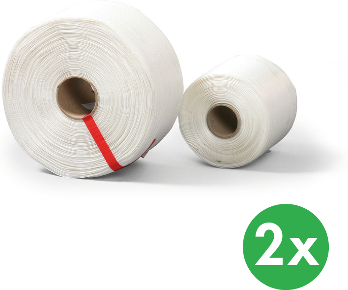 B2B Partner PES-Band längsgestrickt 13 mm x 1100 m