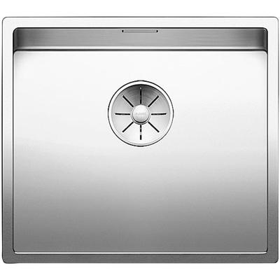Küchenspüle BLANCO "CLARON 450-IF", silber (edelstahl seidenglanz), B:49cm, Edelstahl, Küchenspülen