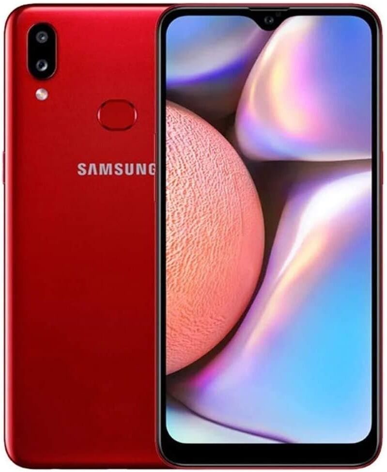 SAMSUNG Galaxy A10s 4G 32 GB Storage 2GB RAM Dual Sim - Red - Unlocked - International Model, Used - Good