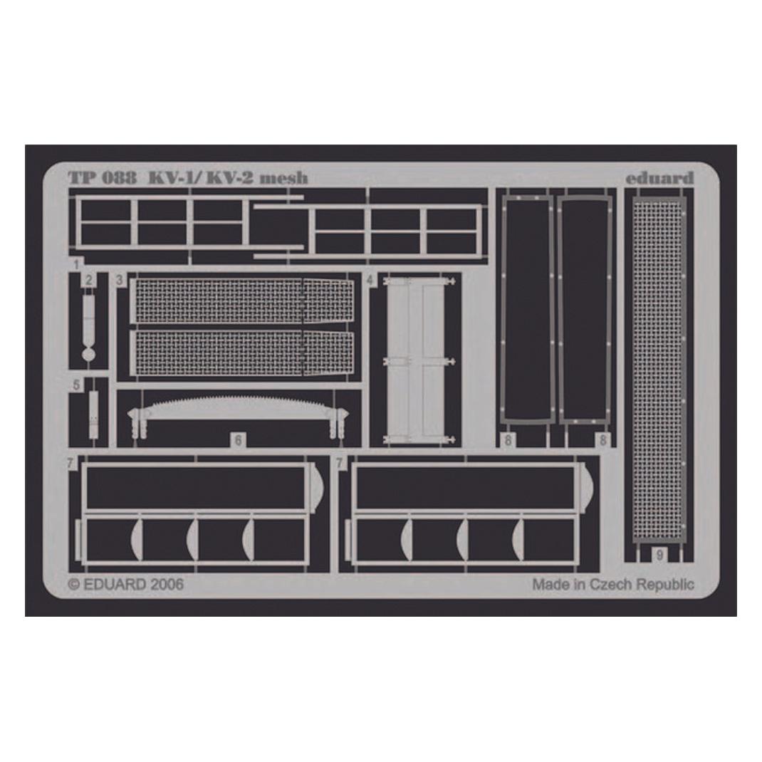 Eduard KV-1/KV-2 mesh early für Trumpeter Bausatz (TP088)