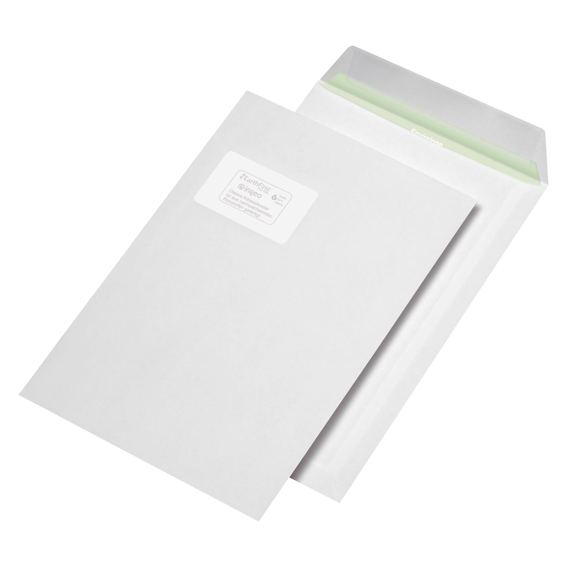 Elepa Couvert mit Fenster (250 Stk.) (386450)