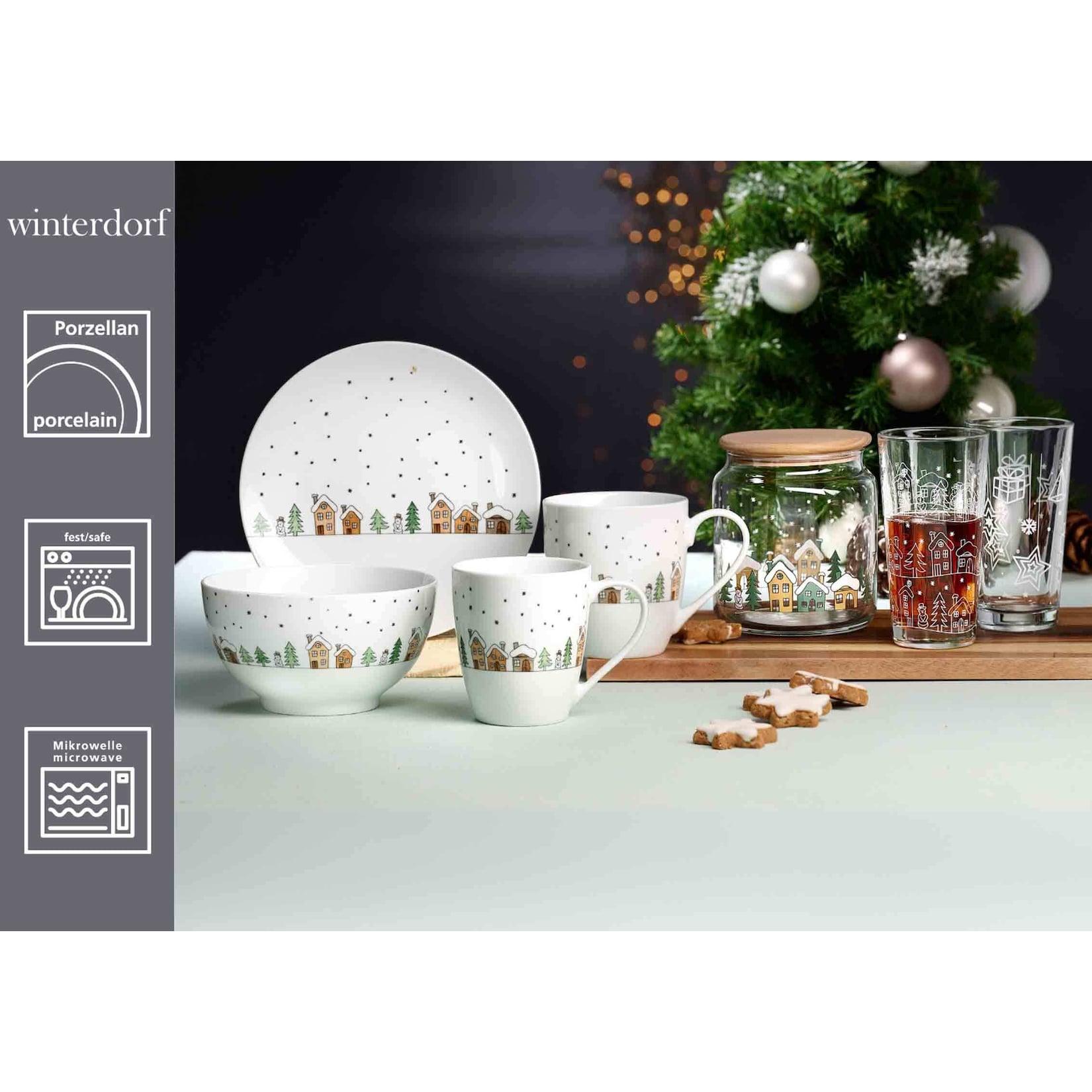 Ritzenhoff & Breker Jumbobecher Winterdorf 500 ml 6er Set