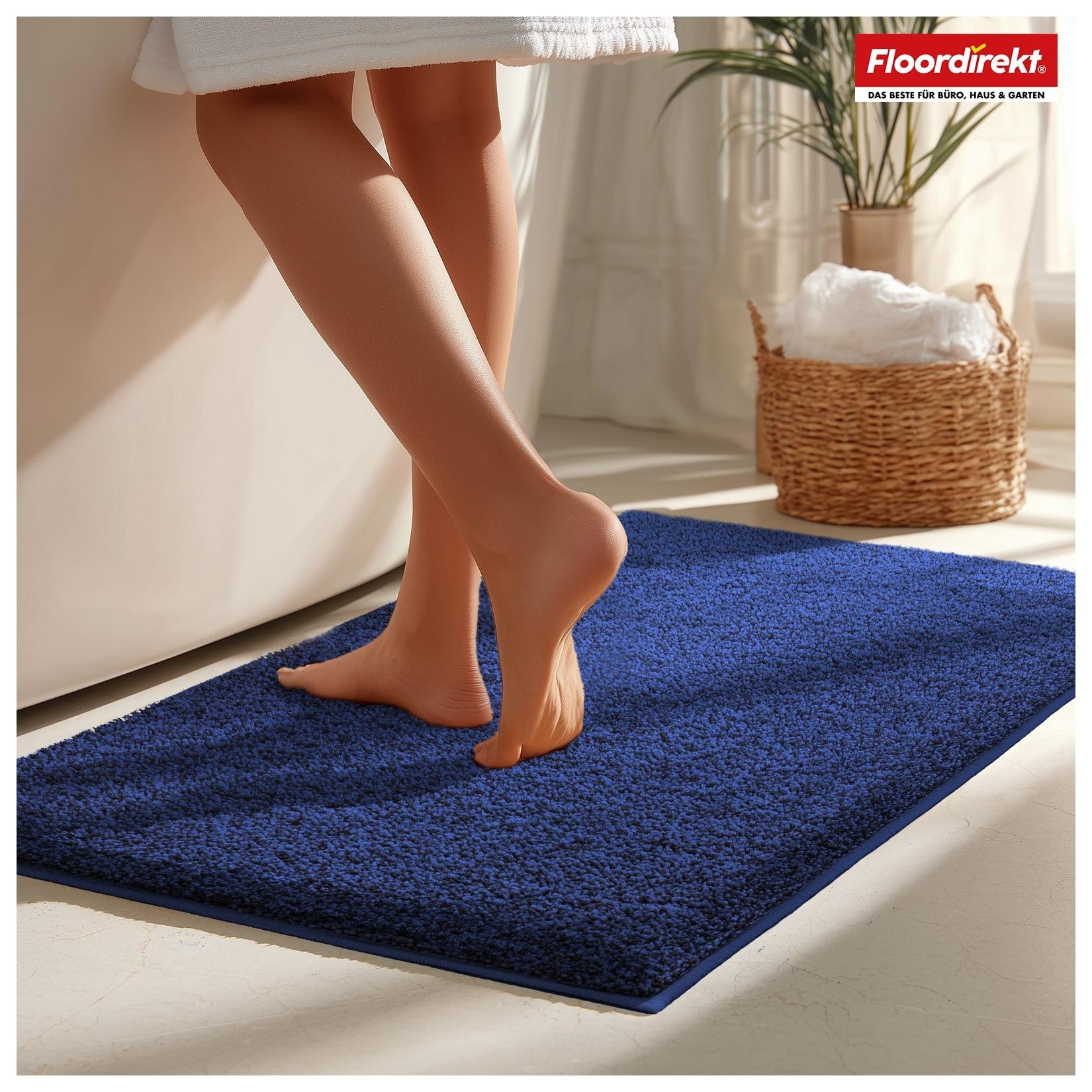 Floordirekt Badematte Nasa Dunkelblau