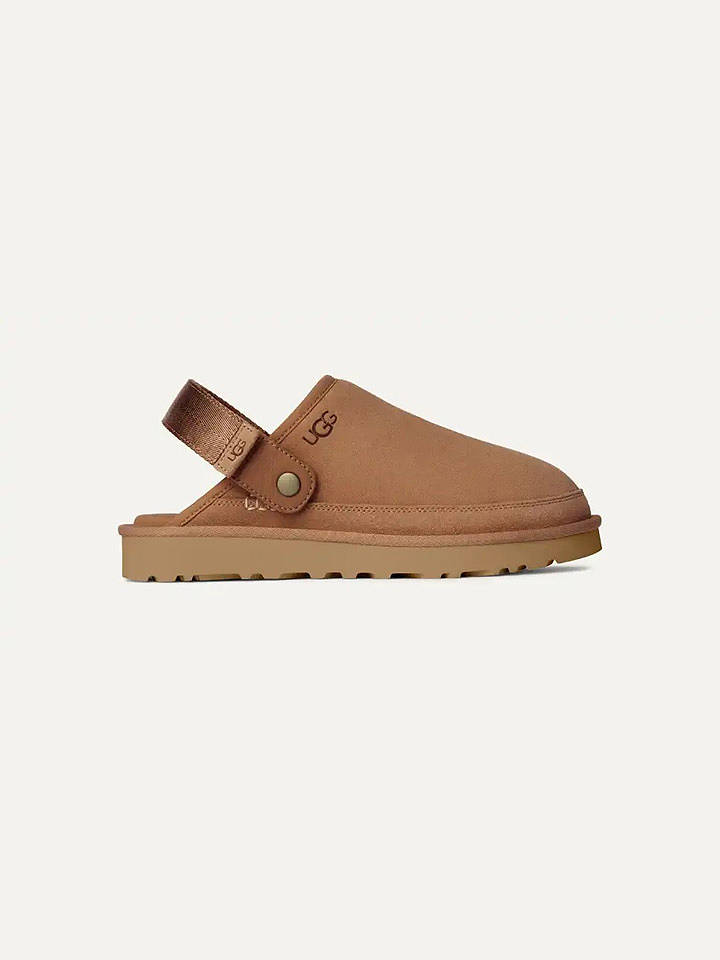 UGG Leder-Hausschuhe "Goldencoast II" in Hellbraun - 42
