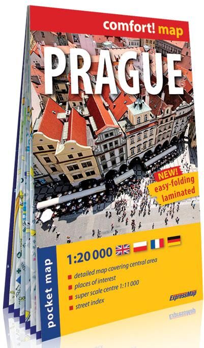 Plan de poche plastifié - Prague mini   Express Map