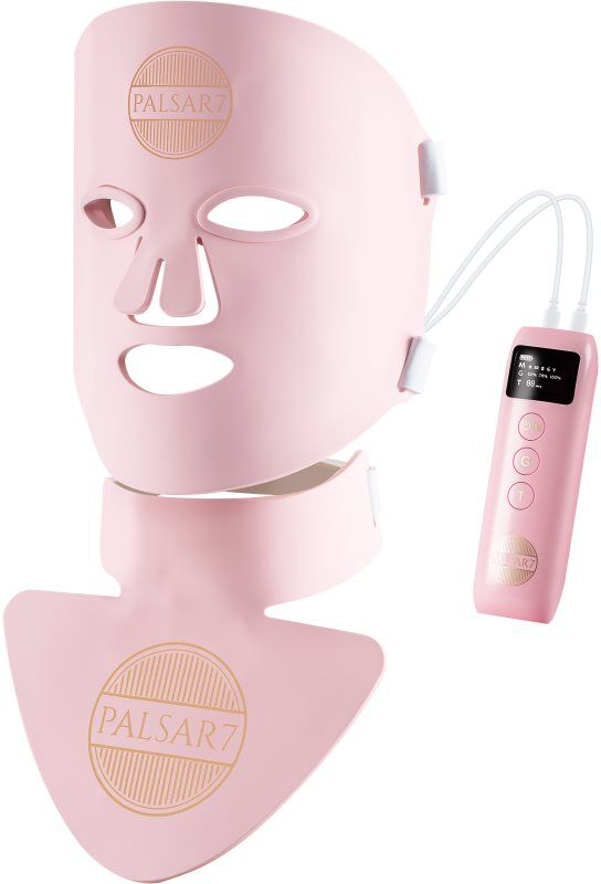 PALSAR7 Photon LED mask Pink Cloud masque thérapeutique LED visage et décolleté 1 pcs