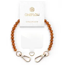 ONEFLOW Universal Handyanhänger mit Perlen – Chainless Paradise Pearls