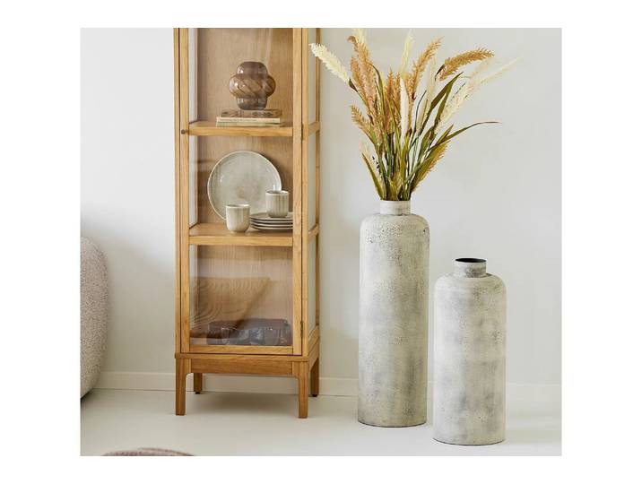 Vase Eirlanda - Vase in antiker Beigeoptik - Beige - Luxusbetten24