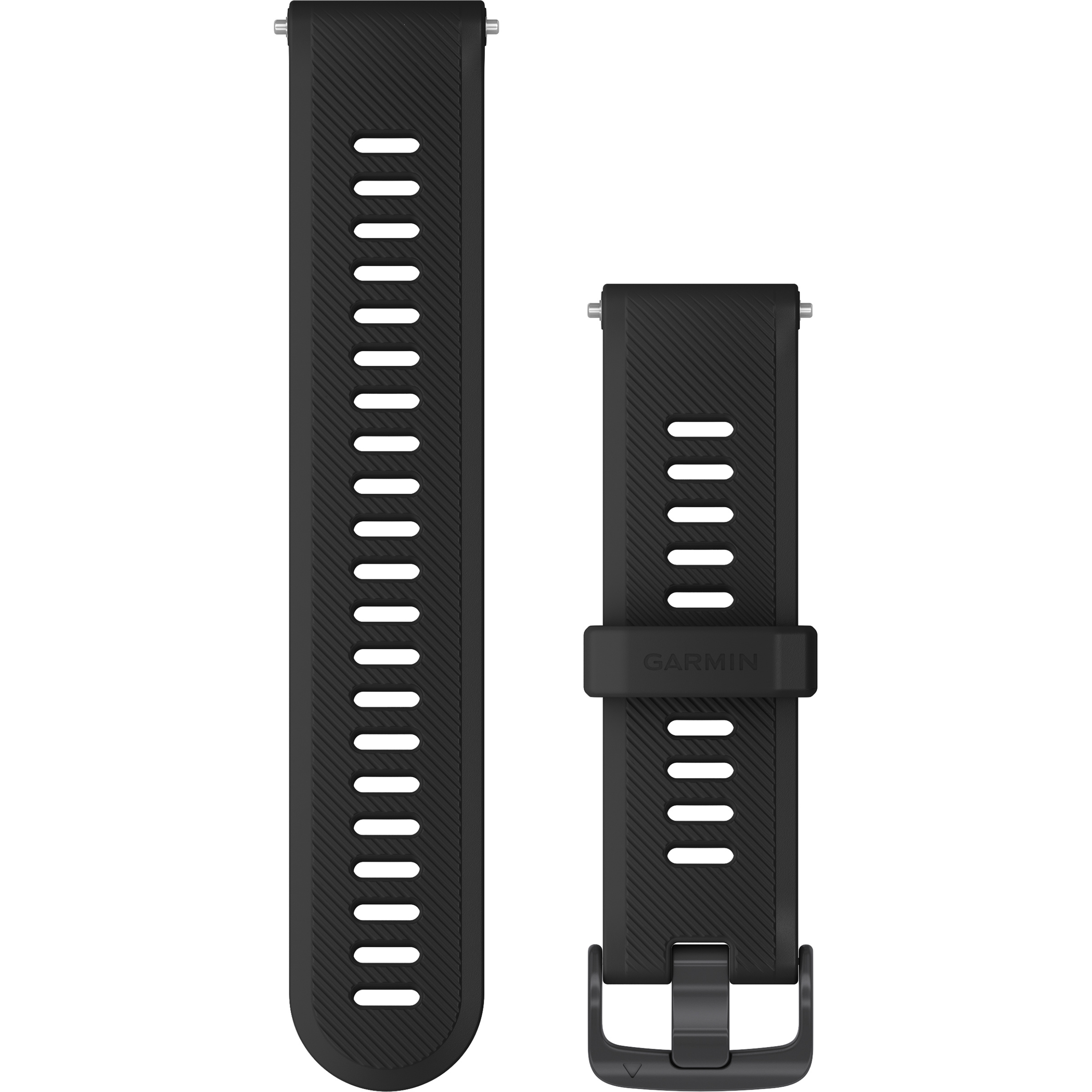 Garmin Forerunner 22mm Silikon Armband Zubehör GPS & Uhren schwarz Größe 22mm