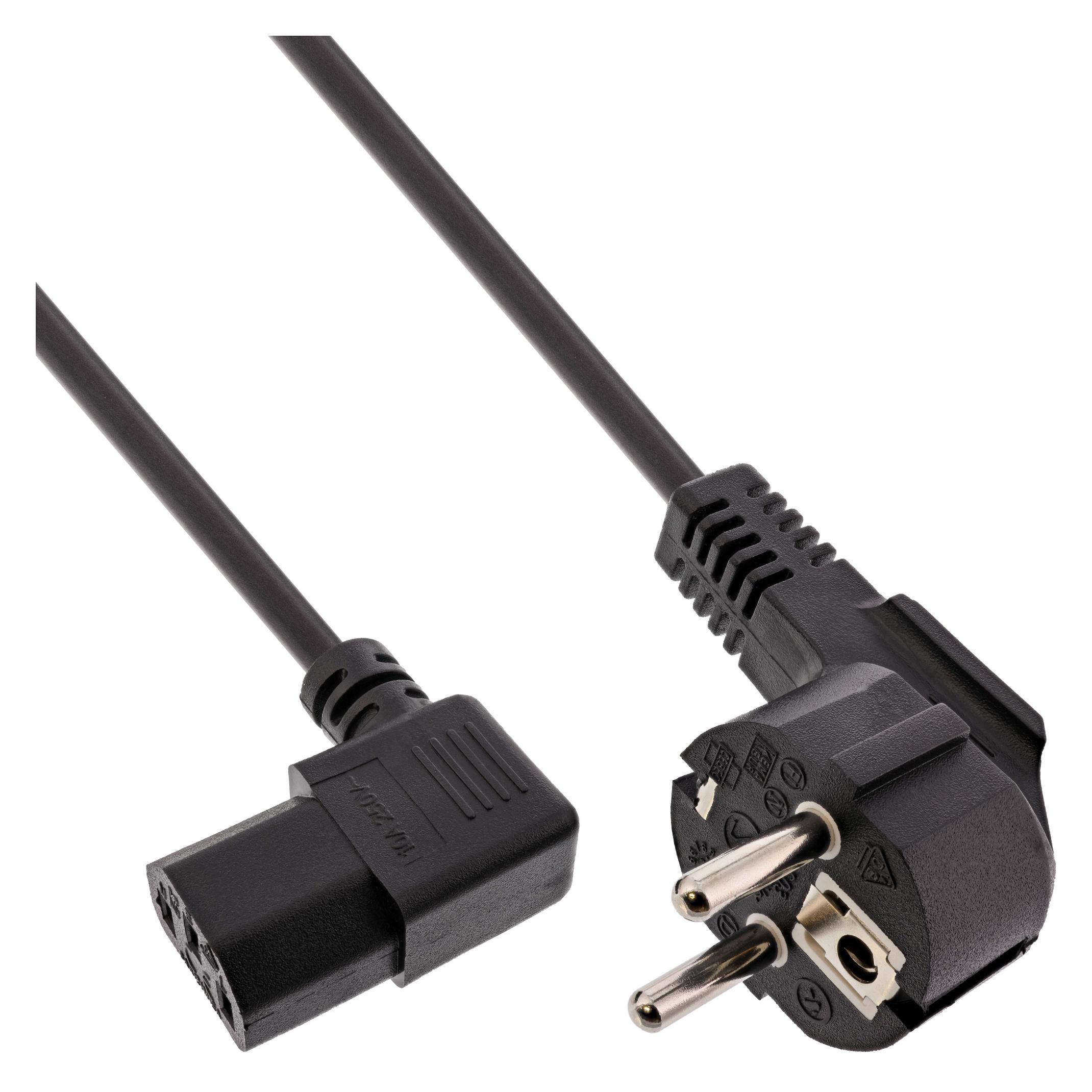 InLine 45er Pack Bulk-Pack Netzkabel (1 m) (B-16752C)