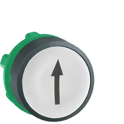 Schneider Electric Drucktaster flach,ws,Pfeil hoch ZB5AA334