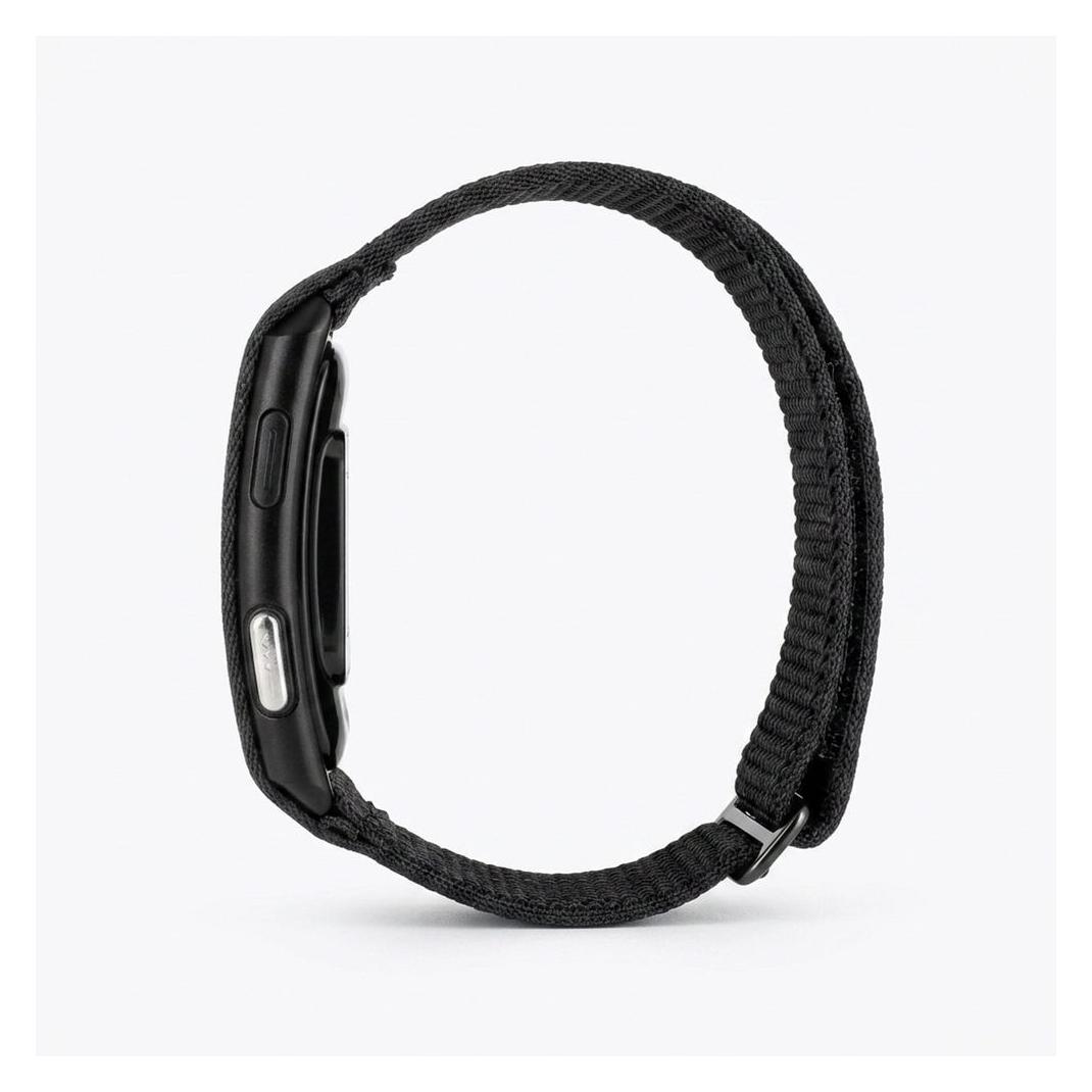Titmo Intelligentes Smartband Loop I-110 - Bluetooth, EKG, HRV, Blutdruck, SPO2, IP68, schwarz (Aluminium, Polycarbonat, Schwarz) (I-110 BLACK)