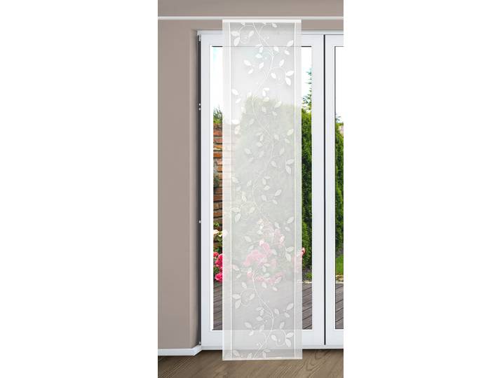 Flächenvorhang Ranus 57 x 225cm Weiß