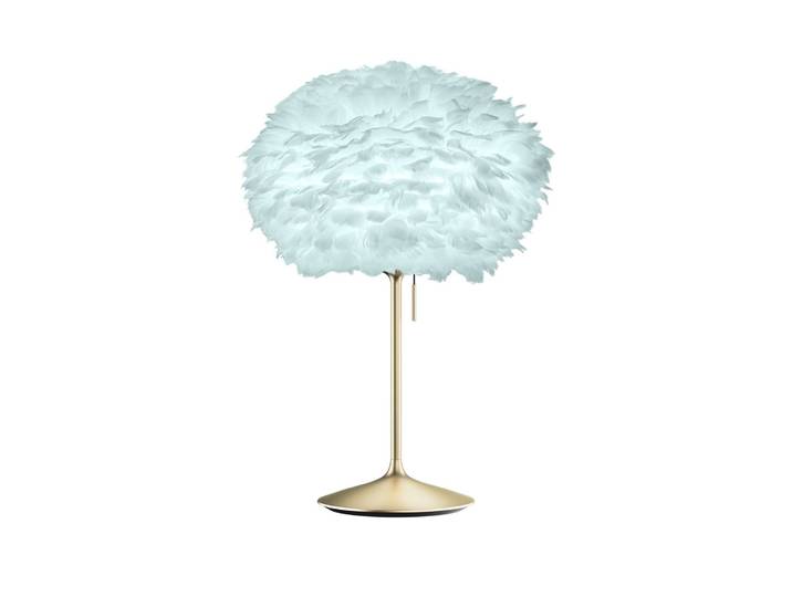 UMAGE Designer Tischlampe Eos mini, blau, für Wohn- / Esszimmer, Metall, Design, Tischlampe