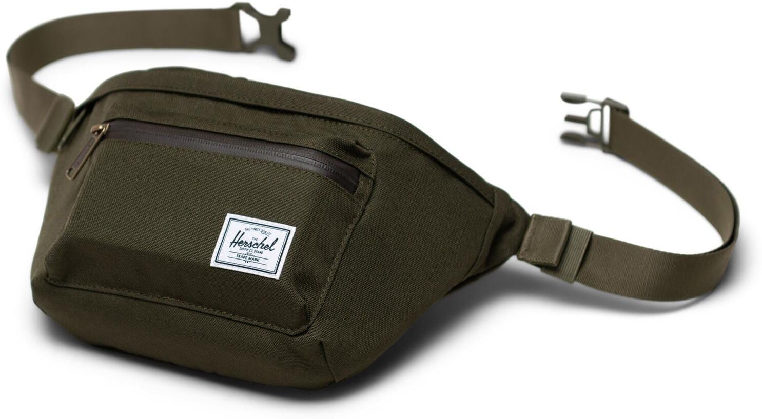 Bauchtasche HERSCHEL "Pop Quiz", dunkelgrün, grün, Taschen, Damen, Polyester, Bauchtasche dunkelgrün, grün Einheitsgröße