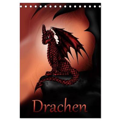 Drachen (Tischkalender 2027 DIN A5 hoch), CALVENDO Monatskalender