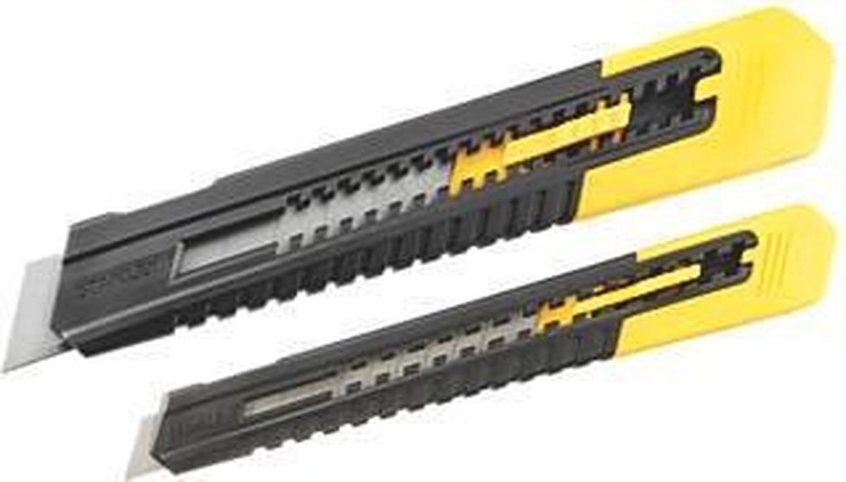 Stanley Set van 2 Afbreekmessen 18mm en 9mm STHT10202-0