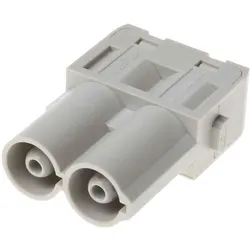 Harting Steckverbinder, Elektronikkabel + Stecker, Grau