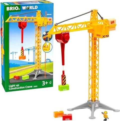 Ravensburger World Großer Baukran mit Licht