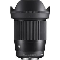 Sigma 16mm f/1.4 DC DN (C), Sony E (Sony E, APS-C / DX), Objektiv, Schwarz