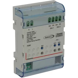 Bticino F429D MyHome Reiheneinbau-Dimmer DALI-2 m.2 Ausgängen für je 16 EVGs 4 TE