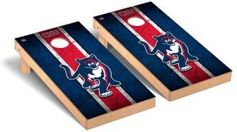 Skip's Garage Columbus State Cougars Vintage Cornhole Board Set