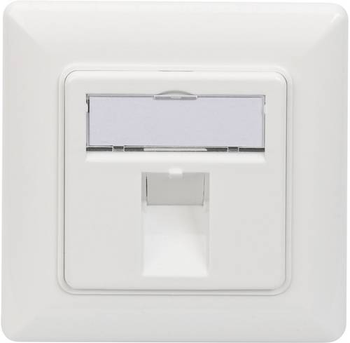 Digitus DN-93811 Keystone-Halterung 1-fach Weiß