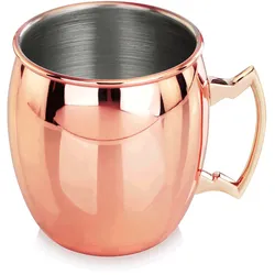 WAS Germany Moscow Mule Becher, 0.414L, glatt, Kupferoptik (2030415)