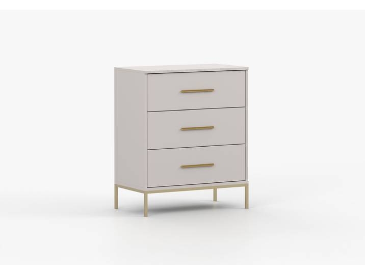 Kommode ROSA 3S II 70 cm Kaschmir Kaschmir