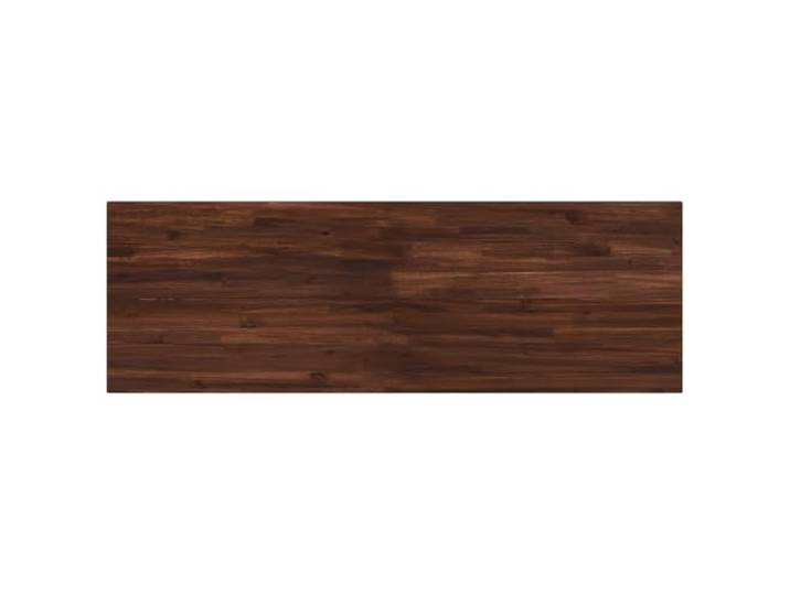 Favemtsl Tischplatte Akazie Massivholz 140x50x3,2 cm Natur Baumkante Robuste Holzplatte mit natürlicher Maserung für Esszimmer, Home Office oder Wohnbereich als DIY Arbeitsfläche.