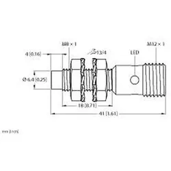 Turck Sensor NI3-EG08K-AP6X-H1341