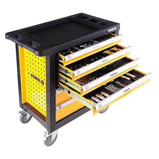 Vorel Toya WORKSHOP CABINET 6-Drawer + 177pcs. TOOLS 58540 (90.10 cm, 45.80 cm) (VOREL58540)