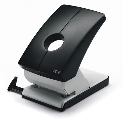 NOVUS Registraturlocher B260 lichtgrau/tiefschwarz Packung mit 10 Stück