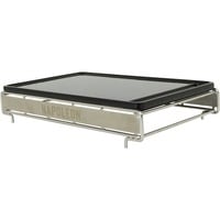 Gusseisen Grillplatte 56082 für Sizzle Zone, groß schwarz, inkl. Rahmen