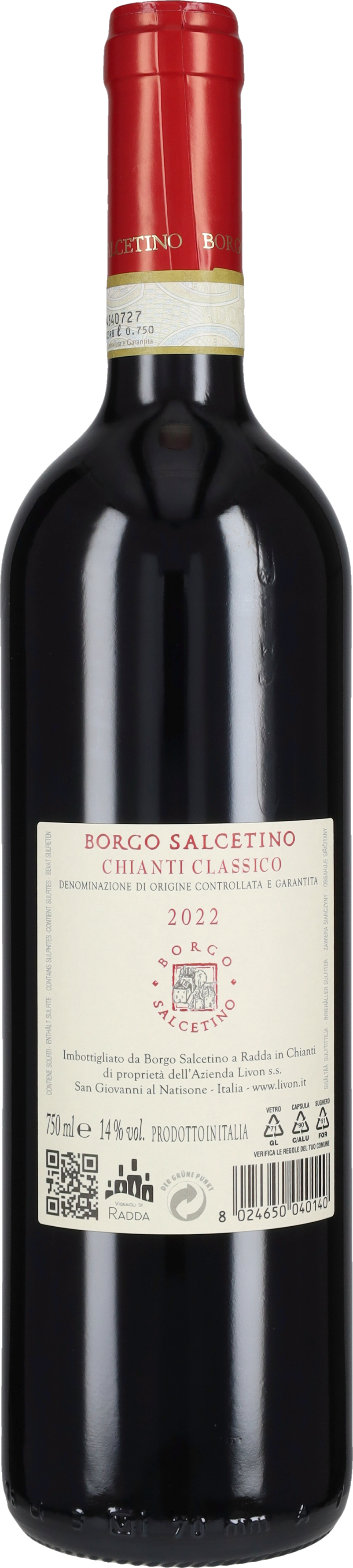 Chianti Classico Borgo Salcetino 2022